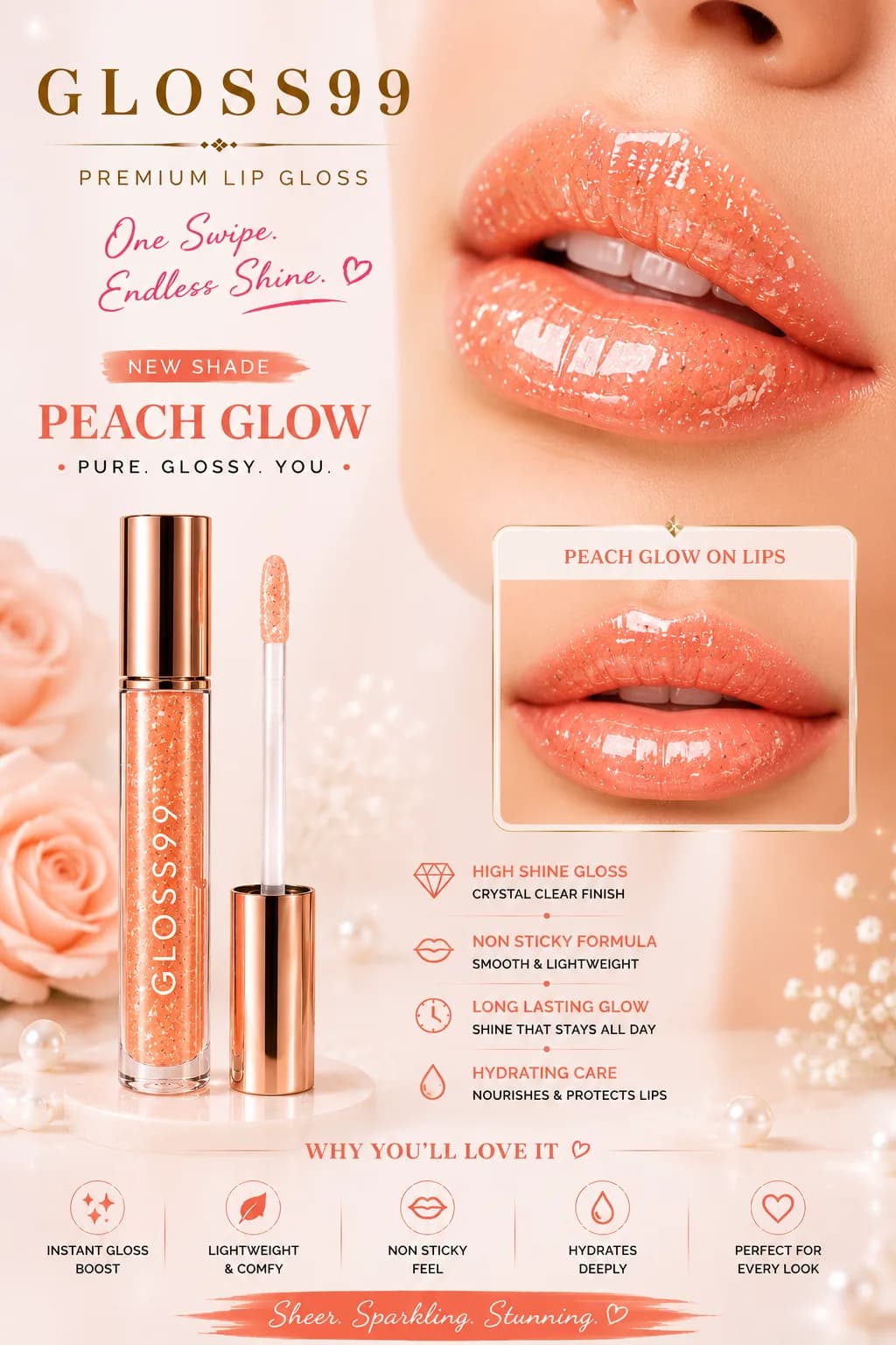Peach Glow 2
